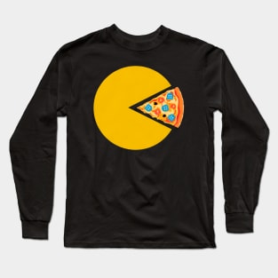 Pac-Pizza Long Sleeve T-Shirt